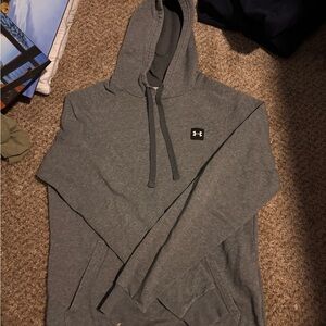 Under Armour Heather Gray ColdGear Hoodie